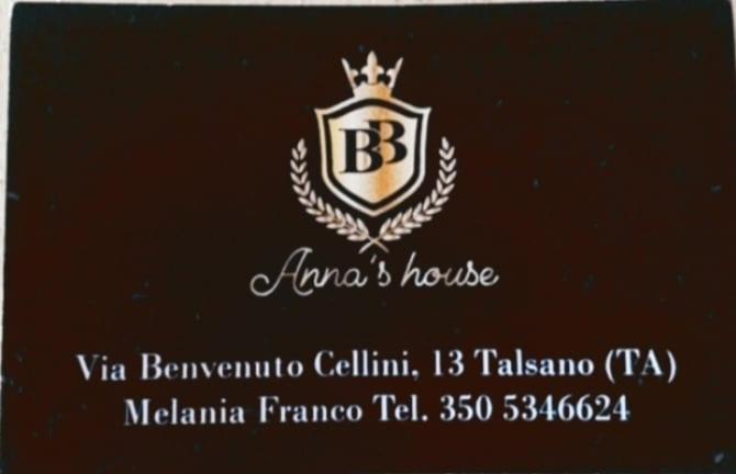 Anna'S House Bed & Breakfast Taranto Exterior photo